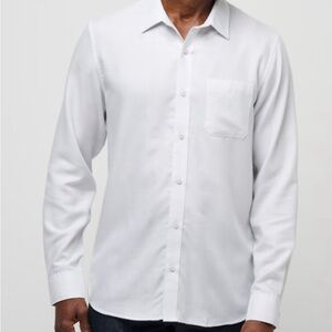 Travis Mathew Little Leary White Long Sleeve